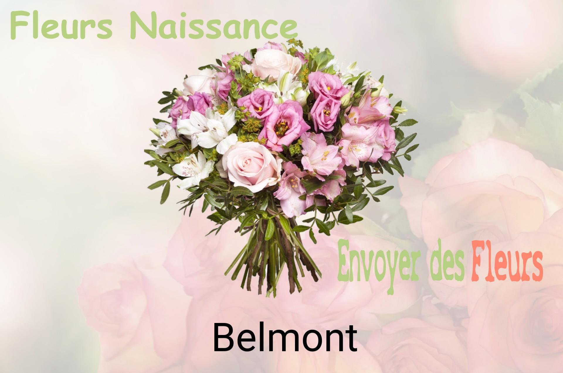 Bouquet de fleurs de naissance livré à Belmont